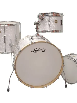 Nicht verpassen | Ludwig Continental Club 22" White Marine Pearl Shell Set