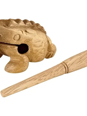 Neues Produkt | Nino Percussion 2 1/4" Wood Frog Güiro, X-Small