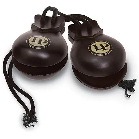 Sehr gut bewertet - Latin Percussion LP432 Ebony Castanets Double Handheld Pair