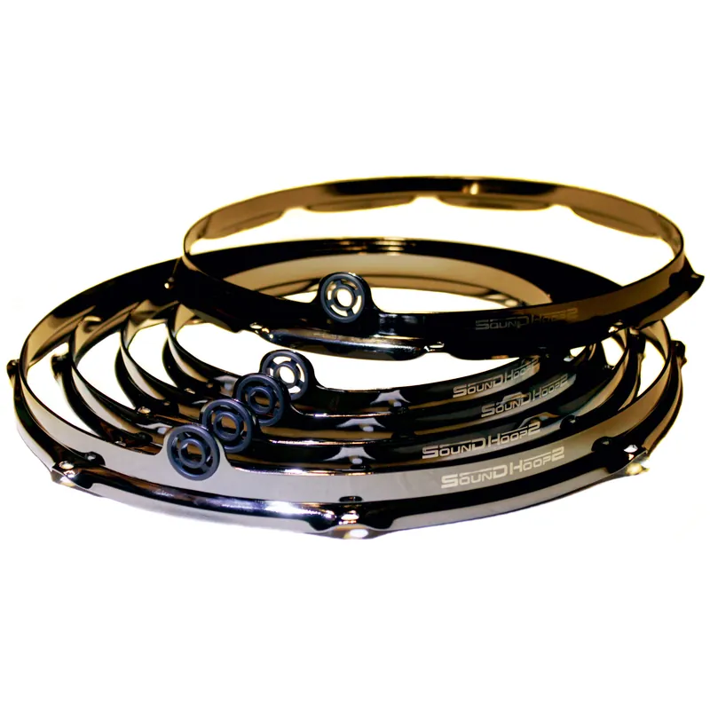 Neu im Sortiment - SoundHoops Soundhoops Pro Black Nickel 5 Hoop Set