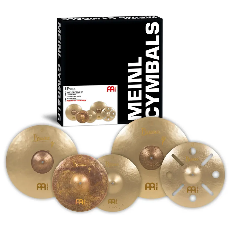 Super-Preis | Meinl Cymbals BV-480+B16TRC - Byzance Vintage Cymbal Set