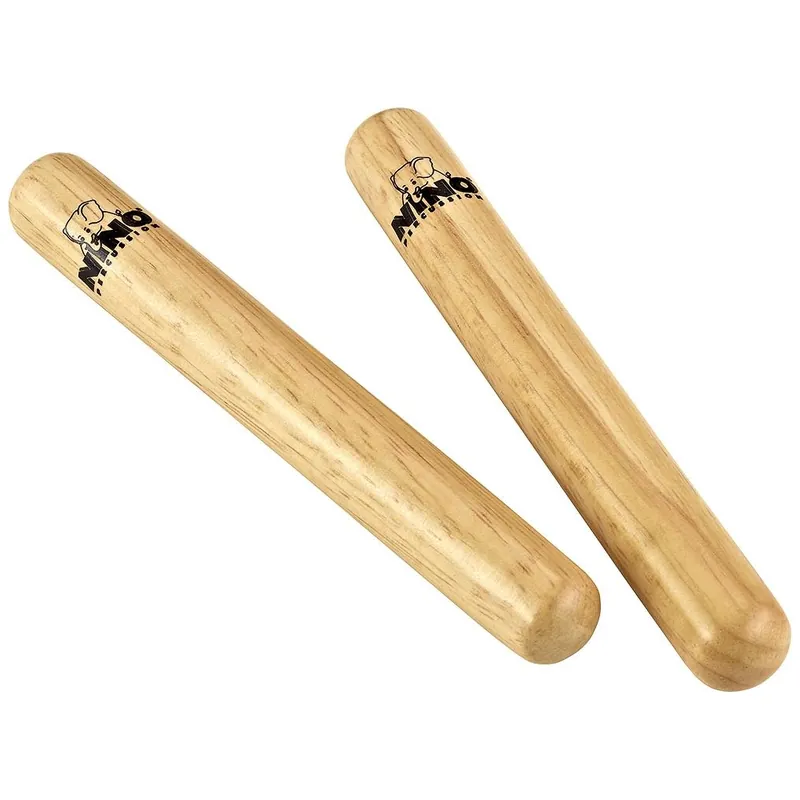 Nino Percussion Wood Claves, Small | Neuzugang