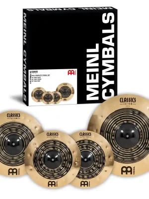 Sicher bezahlen | Meinl Cymbals CCDU141620 - Classics Custom Dual Complete Cymbal Set
