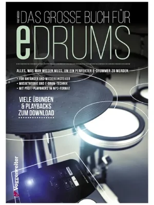 Heute bestellen - Voggenreiter Ralf Mersch - Das Große Buch für e-Drums
