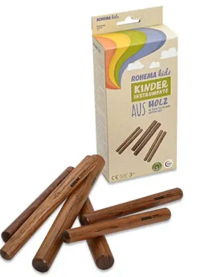 Rohema Percussion Palisander Claves Set | Einfache Rückgabe