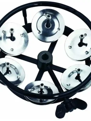 Preiswert | Meinl Percussion THH1BK - 5 Zoll Professional Series Hihat Tambourine, Stainless Steel Jingles