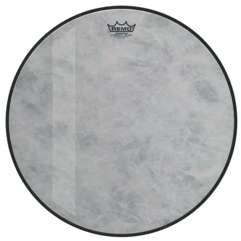 Geprüfte Qualität | Remo Powerstroke 3 - Bass Drum Fell - Felt Tone - 22 Z oll