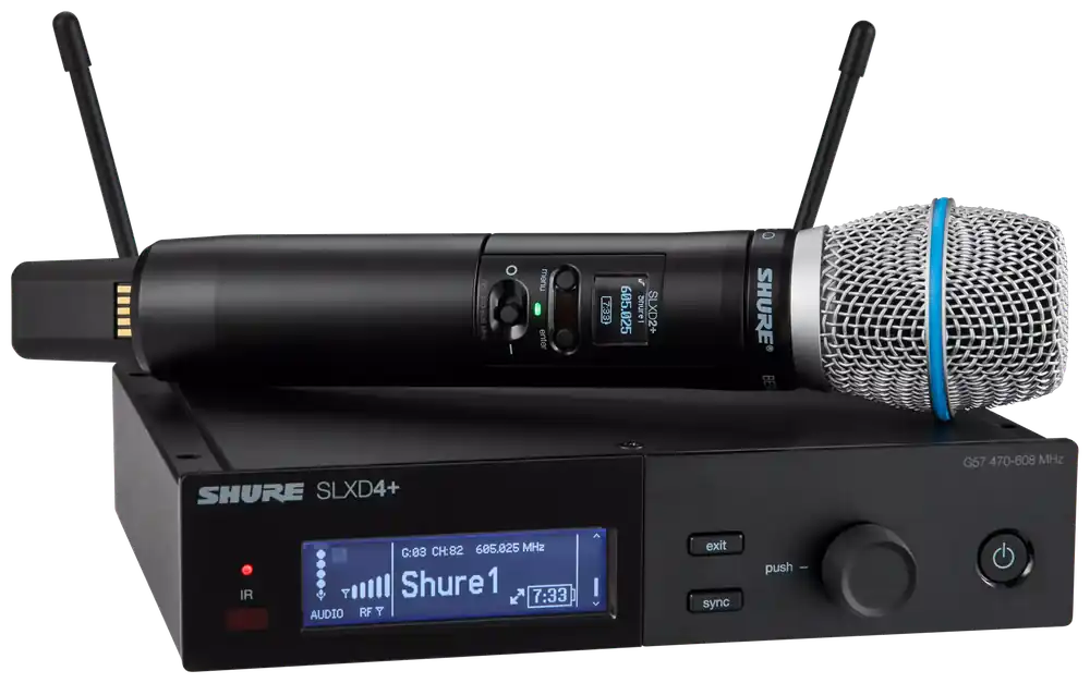 Neues Produkt - Shure SLXD24+E/B87A G65 Digitales Drahtlossystem