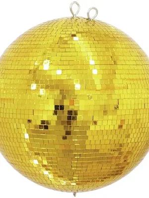 Sofort lieferbar - Eurolite Mirrorball 40cm gold