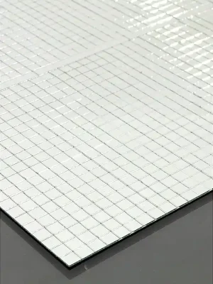 Letzte Chance - Eurolite Mirror Mat 200 x 200 mm, 10 x 10 mm mirrors