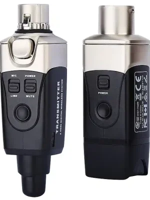 Reduziert - XVIVE U3C BK Microphone Wireless System Black Digitales Drahtlos-Mikrofon-Transceiver System
