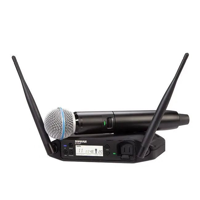 Herstellerpreis - SHURE GLXD24+/BETA58 Wireless Vocal Handheld Digitales Drahtlossystem 2,4/5,8 GHz