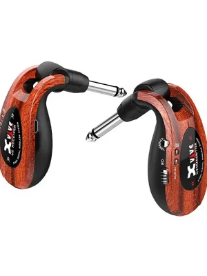 Expressversand - XVIVE U2 WD Wireless Guitar System Drahtlos Instrument Set (2,4GHz), wood