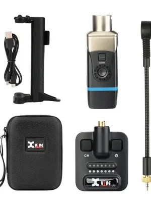 XVIVE U8 Acoustic Guitar Wireless System Drahtlos Instrument Set (2,4GHz) - Sehr gefragt