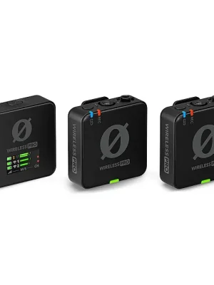 RODE Wireless PRO Digitales 2-Kanal Drahtlos-Mikrofonset | Nur solange der Vorrat reicht