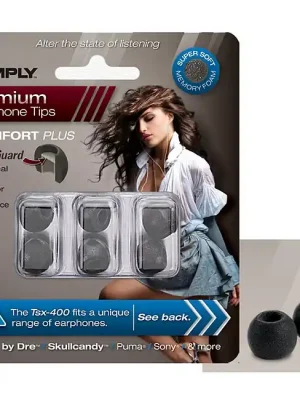 COMPLY TSX-400 L BK Earphone Tips 3 Pack Ohrpassstücke für in-Ear-Monitoring, schwarz - Nur noch kurze Zeit