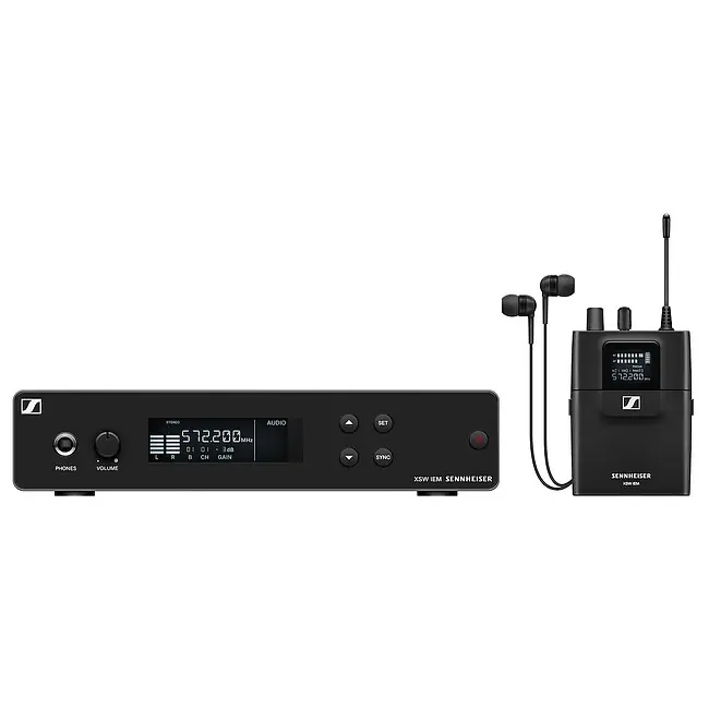 SENNHEISER XSW IEM Set (E) 823,2–831,8 MHz Drahtloses In-Ear-Monitoring System - Reduziert