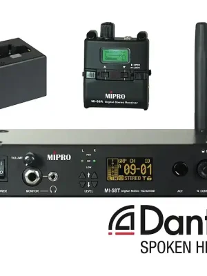 MIPRO MI-58RT-DNT Digitales InEar Monitor System 5,8GHz | Sichere Zahlung