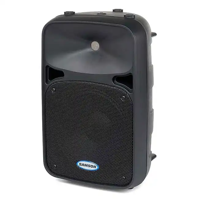 SAMSON D210 Auro aktiv 200Watt/10Zoll Kunststoff PA-Lautsprecher - Sehr gut bewertet
