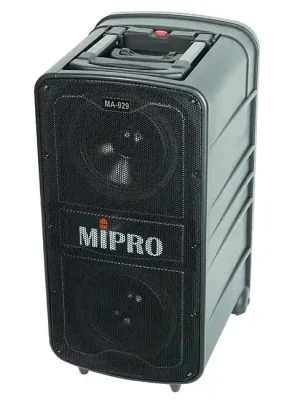 Jetzt verfügbar | MIPRO MA-929 Batterie-PA-System 400W/2x8Zoll Batterie PA-System inkl. Mediaplayer und Bluetooth
