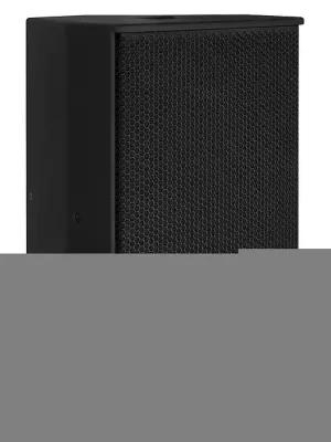 SEEBURG A8 BK passiv 500Watt/15+1Zoll/8Ohm Fullrange PA-Lautsprecher, schwarz - Versand noch heute