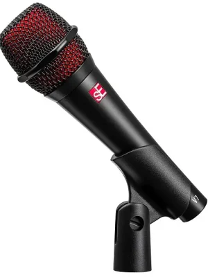 sE ELECTRONICS V7 Black Dynamisches Gesangsmikrofon (Niere), schwarz | Deal