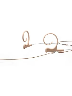 Top bewertet - DPA d fine 4166-OC-F-F34-LH Kondensator Zwei-Ohr-Headset (Kugel) Mini-Jack, beige