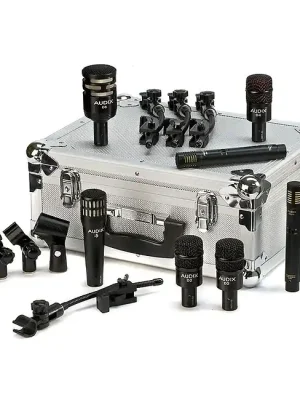 AUDIX DP7 Schlagzeug-Mikrofonset inkl. Koffer (7-teilig) - Zertifiziert