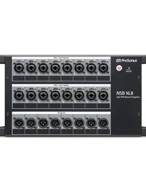 Qualitätsprodukt - PRESONUS NSB 16.8 AVB-Stagebox für StudioLive