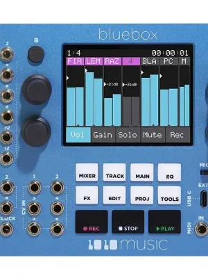 Schnelle Lieferung - 1010MUSIC bluebox Eurorack Edition 12-Kanalmixer und Mehrspurrekorder