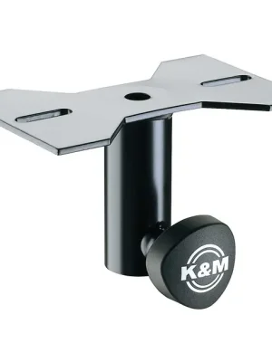 Nicht verpassen | K&M 195/8 -55 Boxen-Anschraubflansch, schwarz