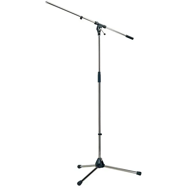 K&M 210/2 -02 Galgen-Mikrofonstativ, verchromt | Preiswert