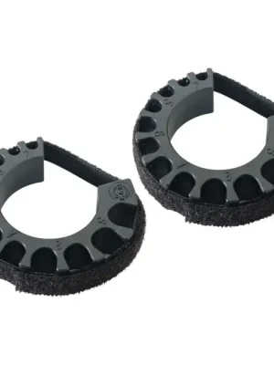 Begrenztes Angebot | K&M 21404 Kabelklemmen für Leuchten-/Boxenstative (2Stk) /AL