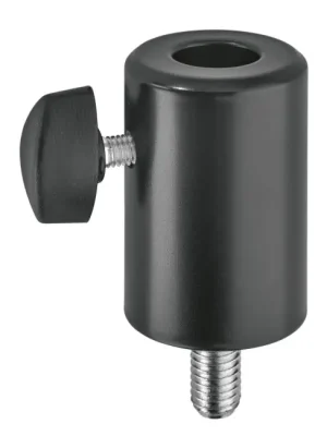 K&M 66370 -55 Mini TV-Zapfen Adapter, schwarz | Extra sparen