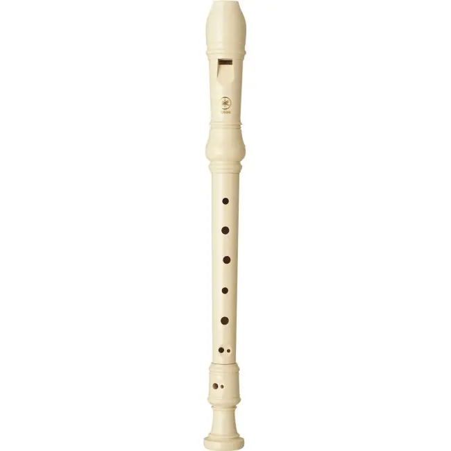 Angebot | YAMAHA YRS-24 B Sopran c2 barock Kunststoff Blockflöte, weiss (Doppelloch)