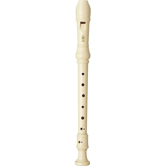 YAMAHA YRS-23 Sopran c2 deutsch Kunststoff Blockflöte, weiss (Doppelloch) - Heute bestellen