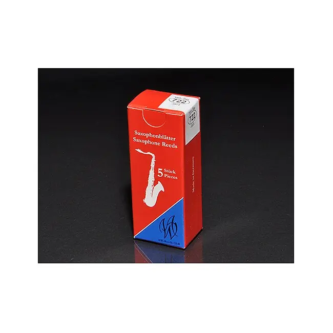 Begrenzte Stückzahl | AW-REEDS 722 Jazz Stärke 2,5 Tenor Saxophon Blätter (5 Stück)