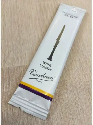 Bewährte Qualität - VANDOREN White Master Stärke 2,5 B-Klarinette Blatt Traditional (1 Stück)