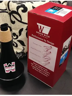 DENIS WICK 5527 Trombone Practice Mute Dämpfer für Posaune | Neu eingetroffen