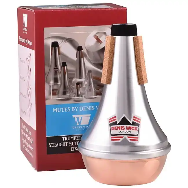 Preisnachlass | DENIS WICK 5504C Copper Trumpet Straight Mute Dämpfer für Trompete/Kornett