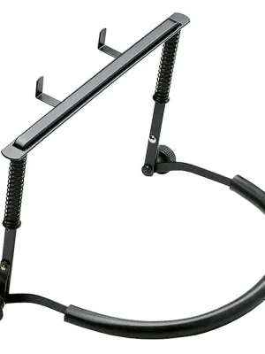 K&M 16415 -55 Mundharmonikahalter, schwarz - Markenqualität
