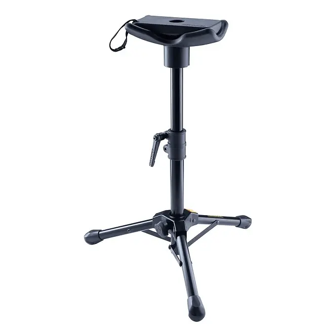 Premium - HERCULES DS-753BB Low Brass Stand Spielständer für Tuba, Euphonium, Bariton + Tasche