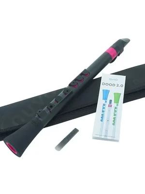 NUVO DooD 2.0 Black-Pink Polymer Klarinette inkl. Blätter, Griffbild, Hülle | Günstig