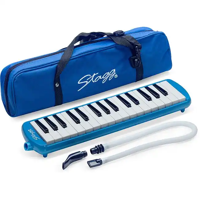 Extra sparen | STAGG MELOSTA32 BL Melodica inkl. Tasche, blau