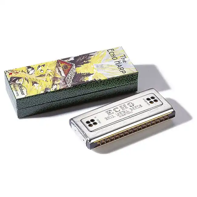 HOHNER Echo Harp 54/64 C/G-Dur Wender Tremolo-Mundharmonika, volkstümlich. | Online bestellbar