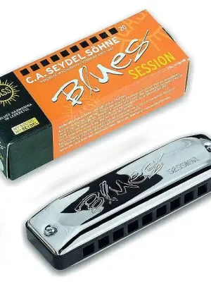 SEYDEL Blues Session Standard 20-Stimmen F-Dur Diatonische Mundharmonika Kunststoff - Extra-Rabatt