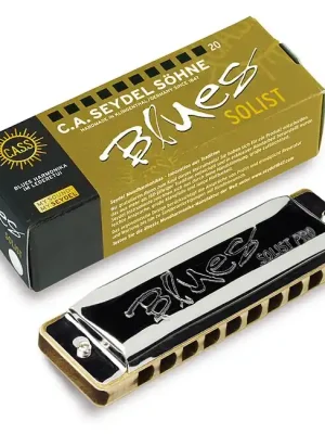 Neu im Shop - SEYDEL Blues Solist Pro 20-Stimmen Bb-Dur Diatonische Mundharmonika