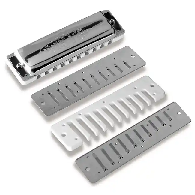 SEYDEL Blues 1847 Silver 20-Stimmen E-Dur Richter Mundharmonika mit Neusilber-Stimmzungen | Top-Deal