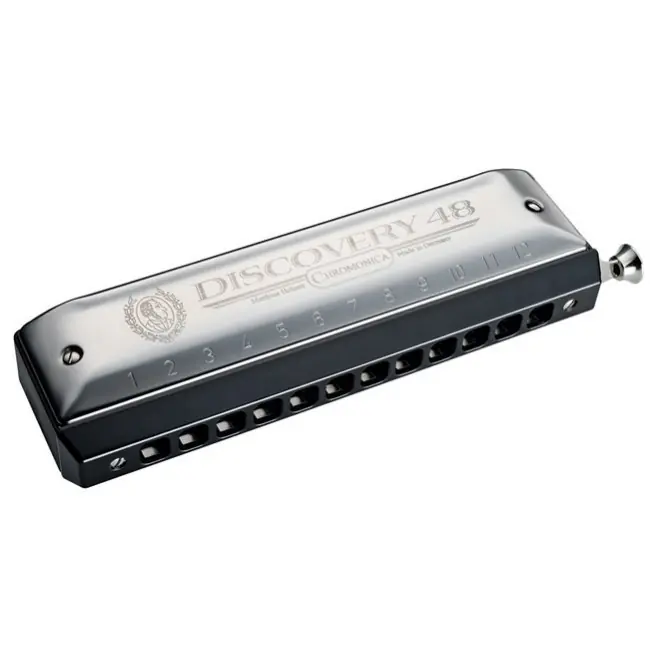 Sale - HOHNER Chromonica Discovery 48 Stimmen C-Dur Chromatische Mundharmonika, volkstümlich, M754201