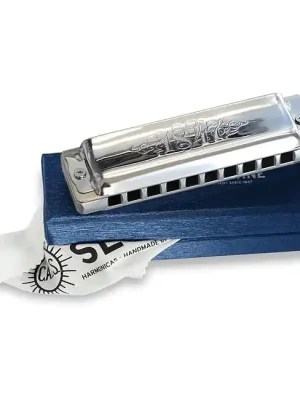SEYDEL Blues 1847 Lightning 20-Stimmen C-Dur Richter Mundharmonika mit Edelstahl-Stimmzungen | Abverkauf